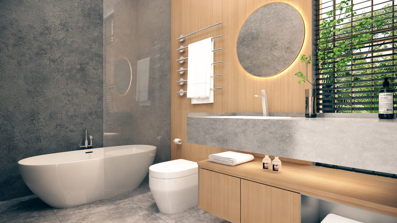 Bathroom 3D model_1