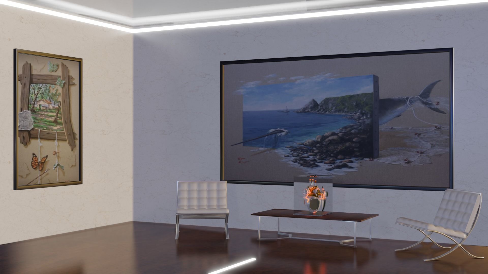 Showroom of Art 3D model_5