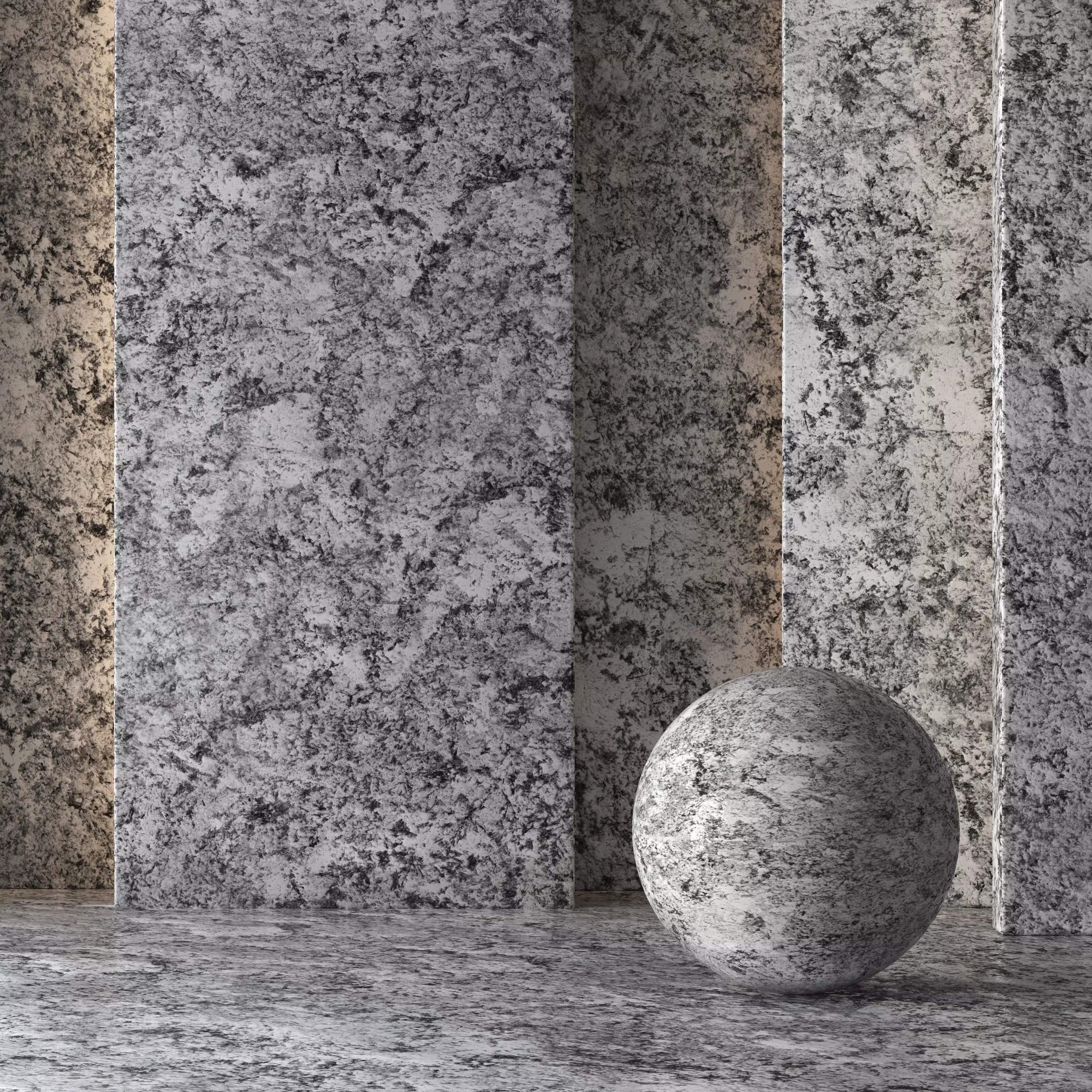 White Marble Seamless Material 8K-Tileable-DrCG No 76 3D model_0