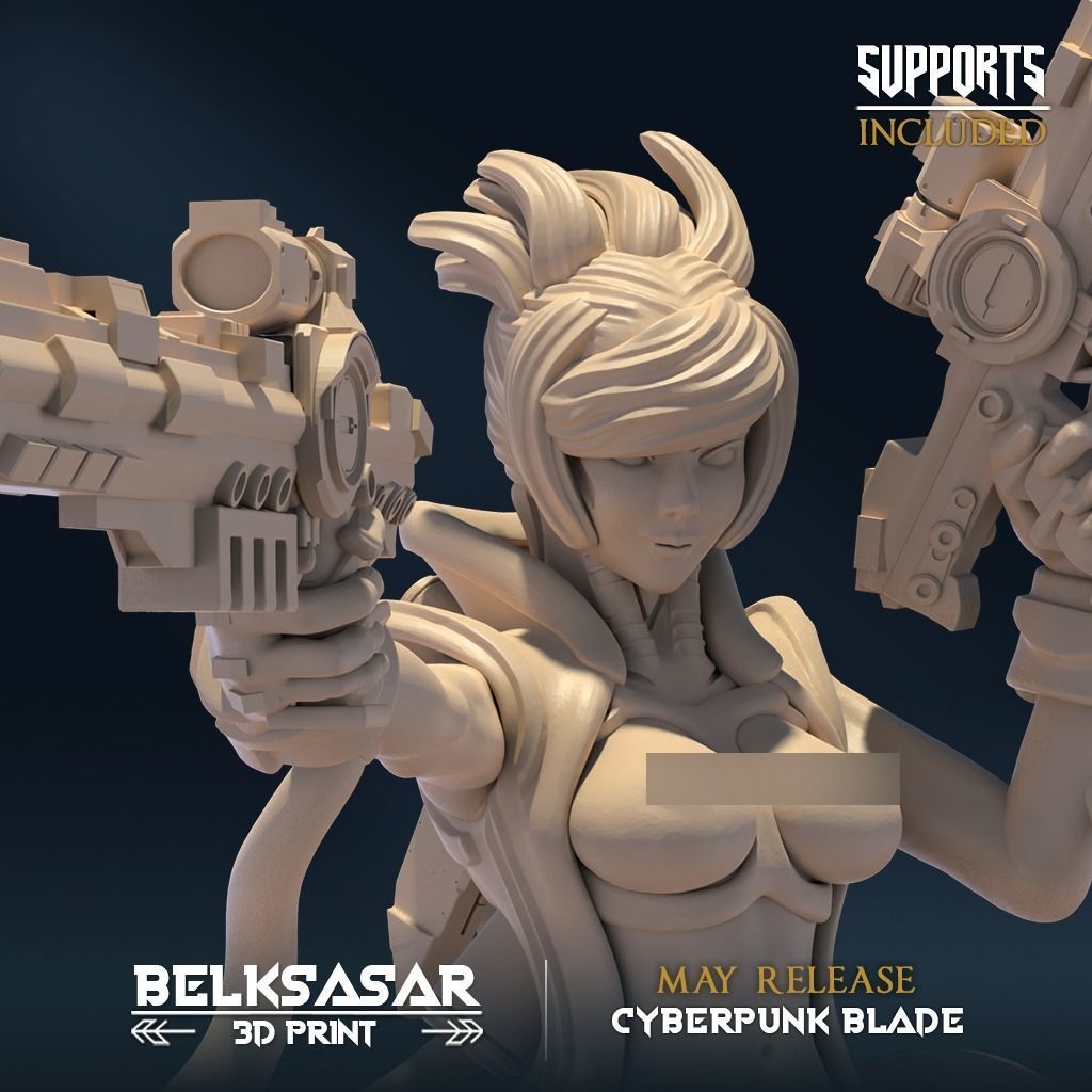 Voidbringer A Nude 3D print model_3