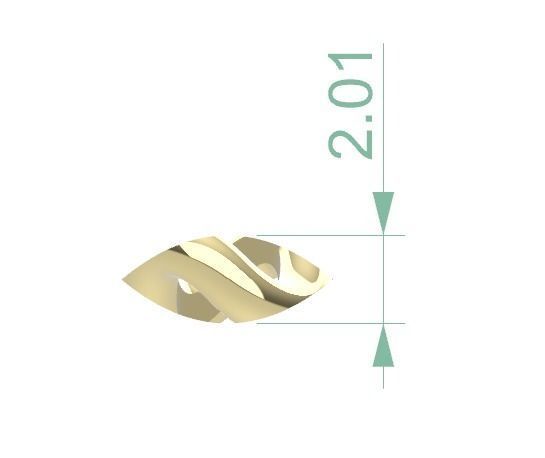 Cuban chain - Eslabones de cadena cubana 3D print model_4