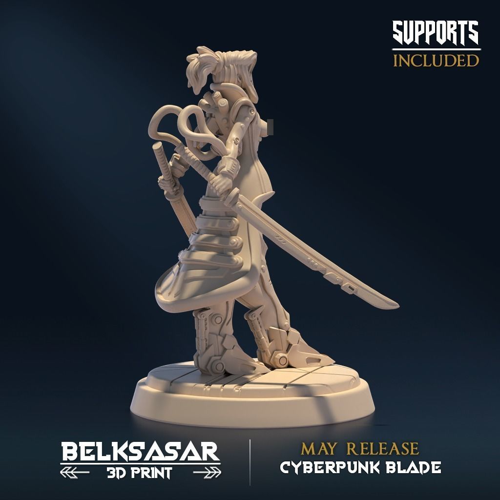 Voidbringer B Nude 3D print model_2