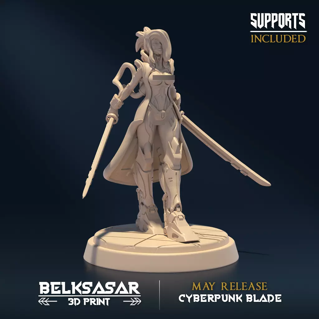 Voidbringer B Nude 3D print model_0