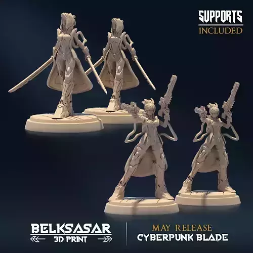 Voidbringer Nude and Normal Set x4