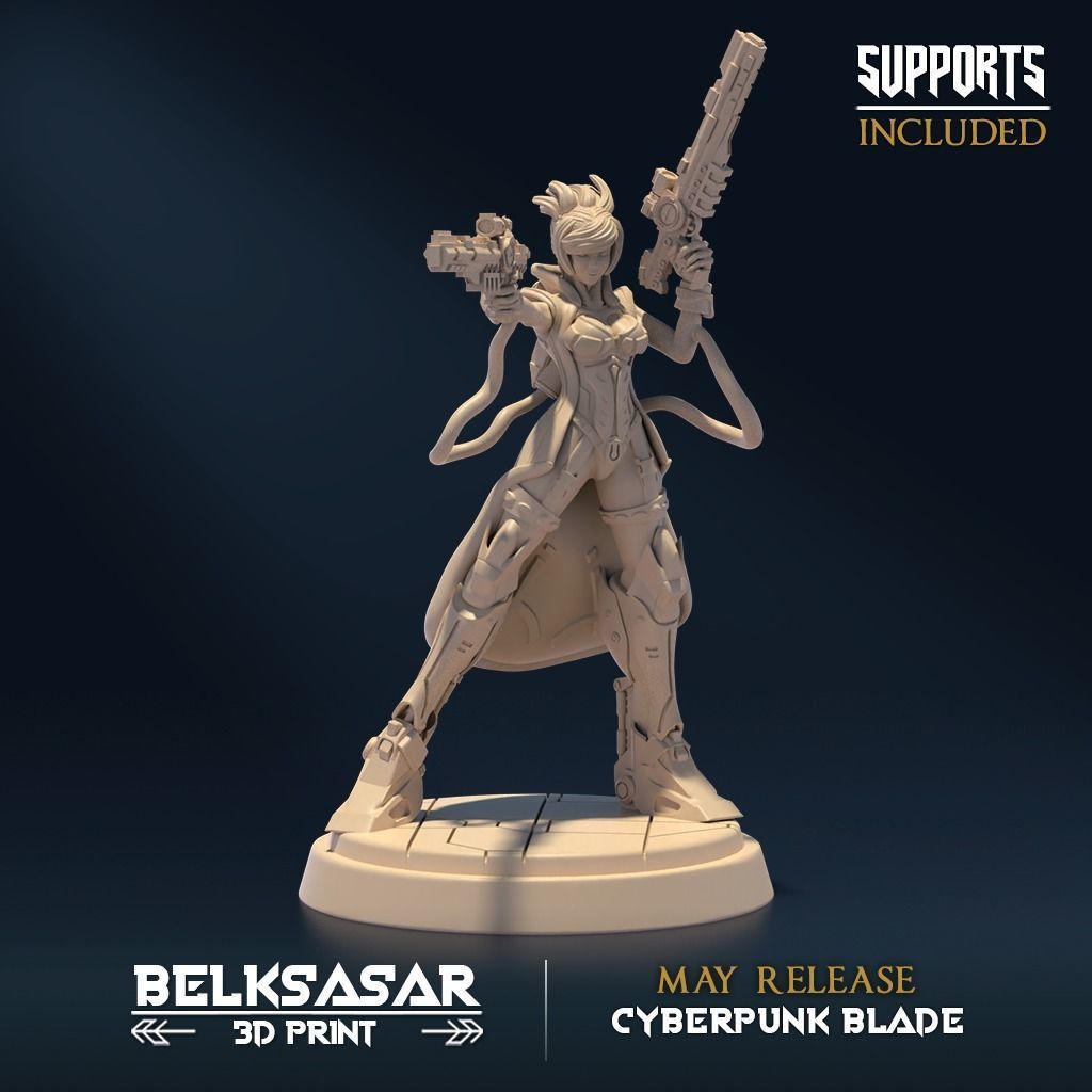 Voidbringer Nude and Normal Set x4 3D print model_1