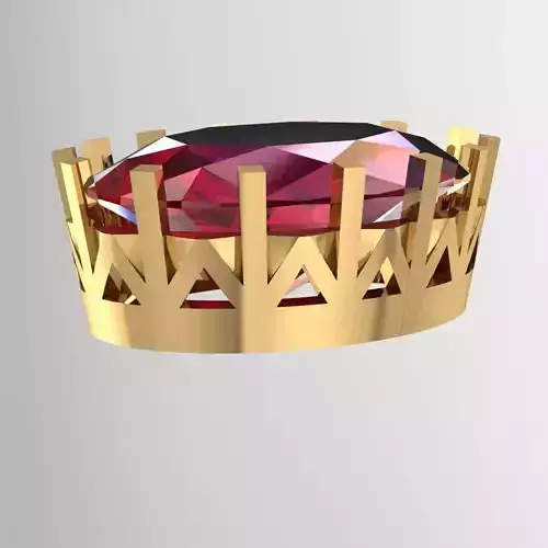 Oval  Head 3D print model