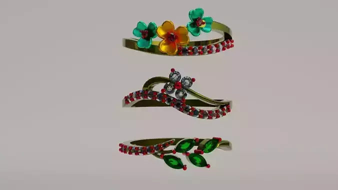 Jewelry Ring 3D print model