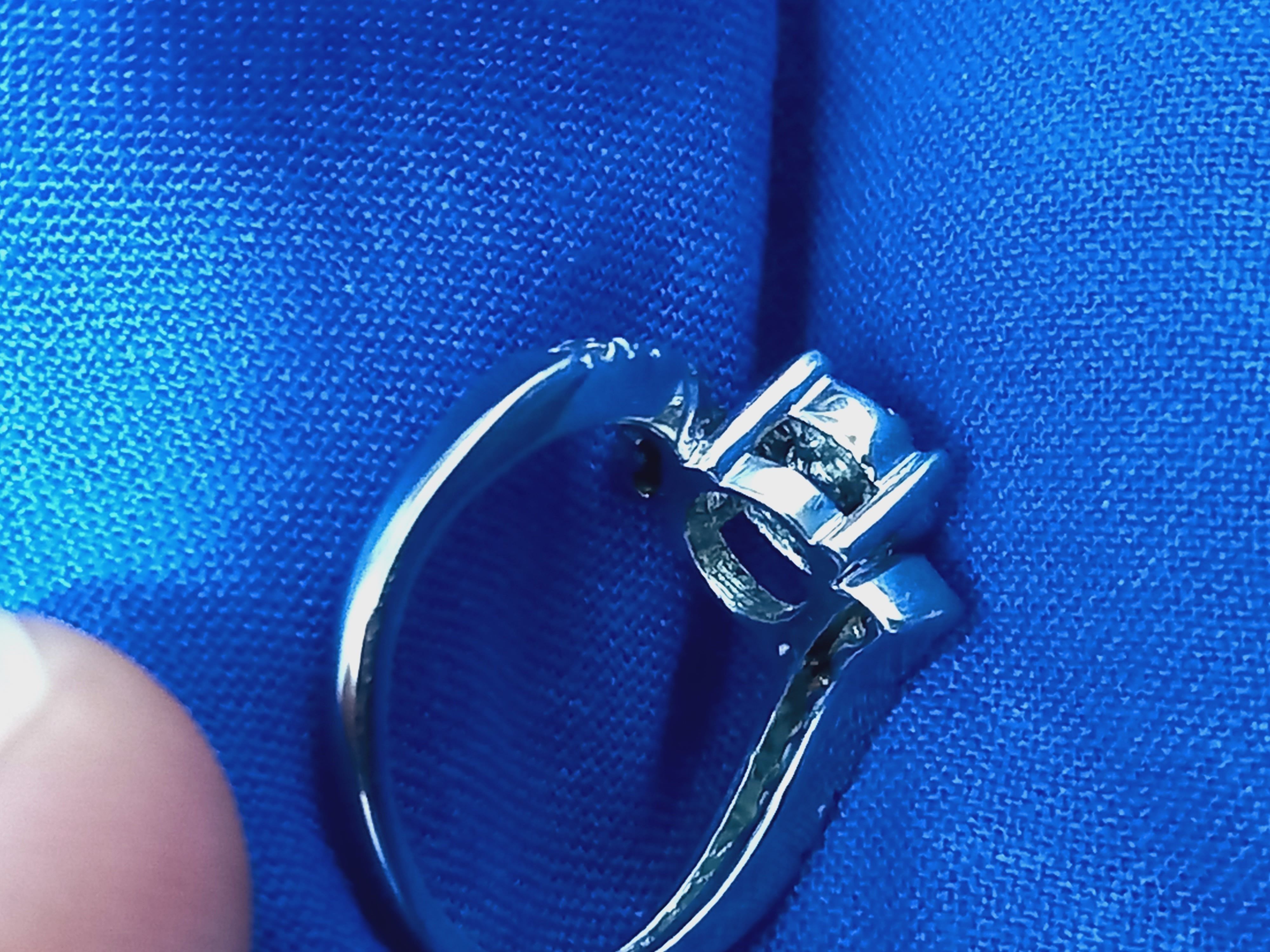 Diamond Solitaire Ring Jewellery for Women 3D print model 3D print model_8