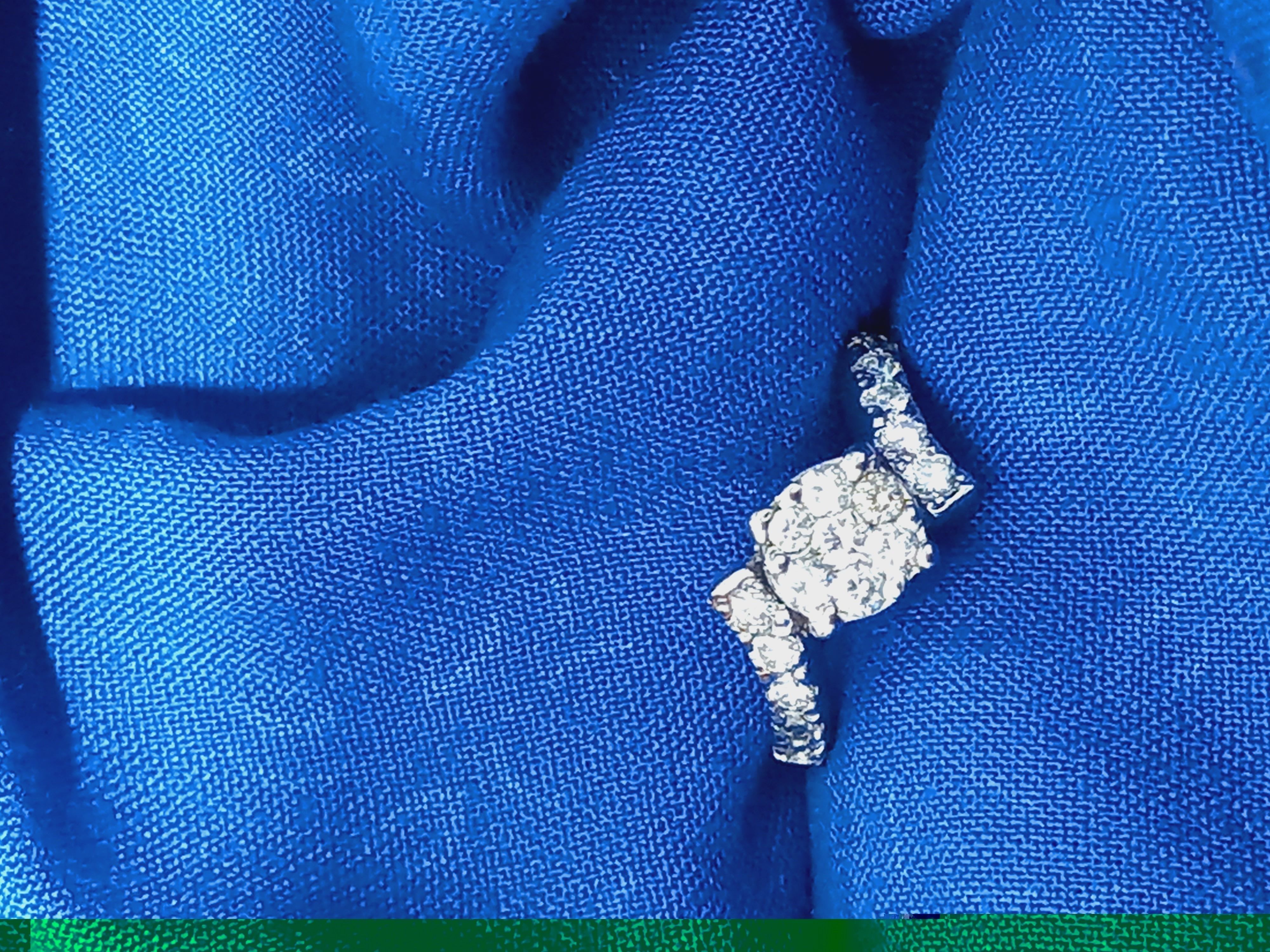 Diamond Solitaire Ring Jewellery for Women 3D print model 3D print model_5