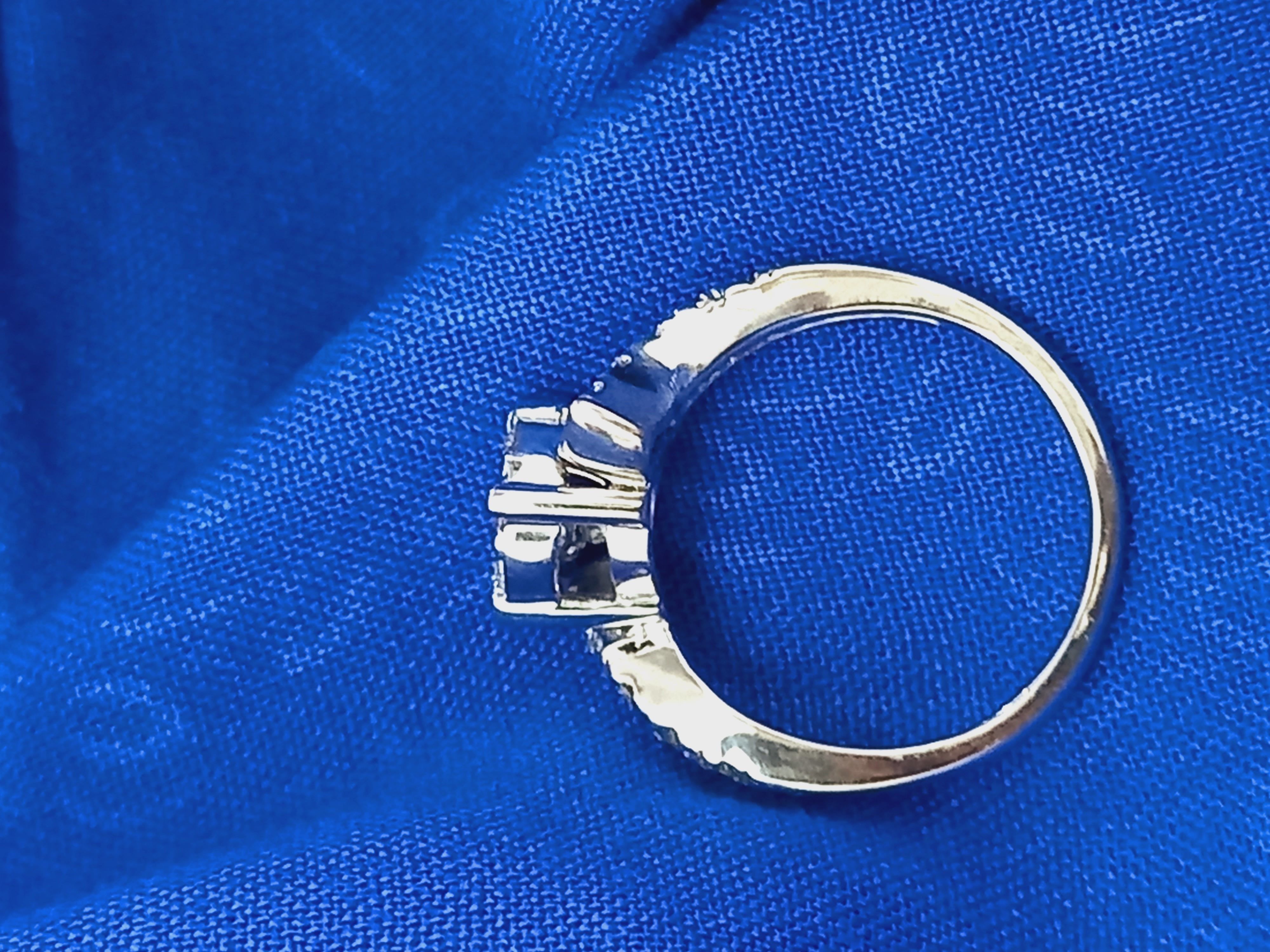 Diamond Solitaire Ring Jewellery for Women 3D print model 3D print model_4