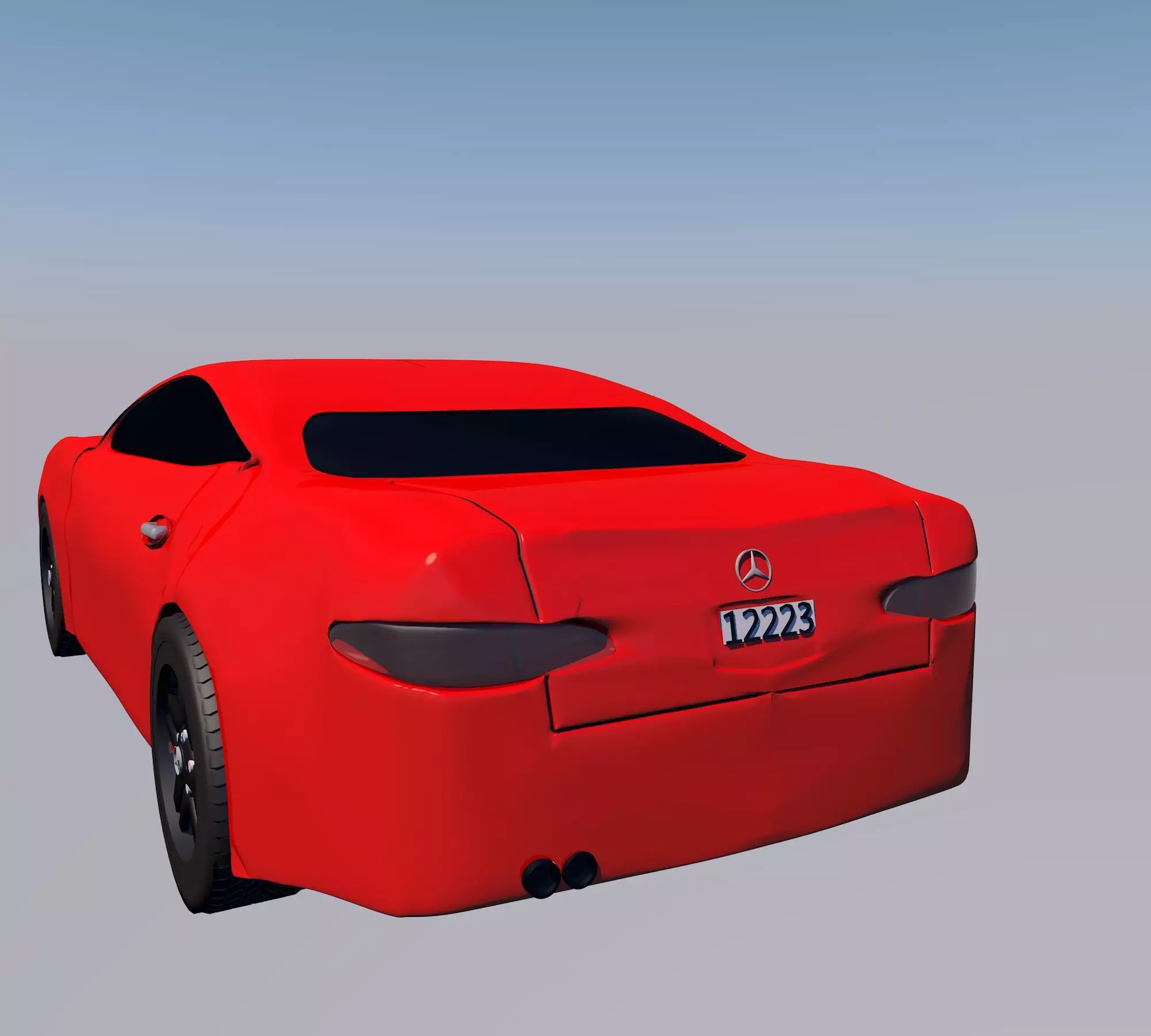 MERCEDES  3D model_0