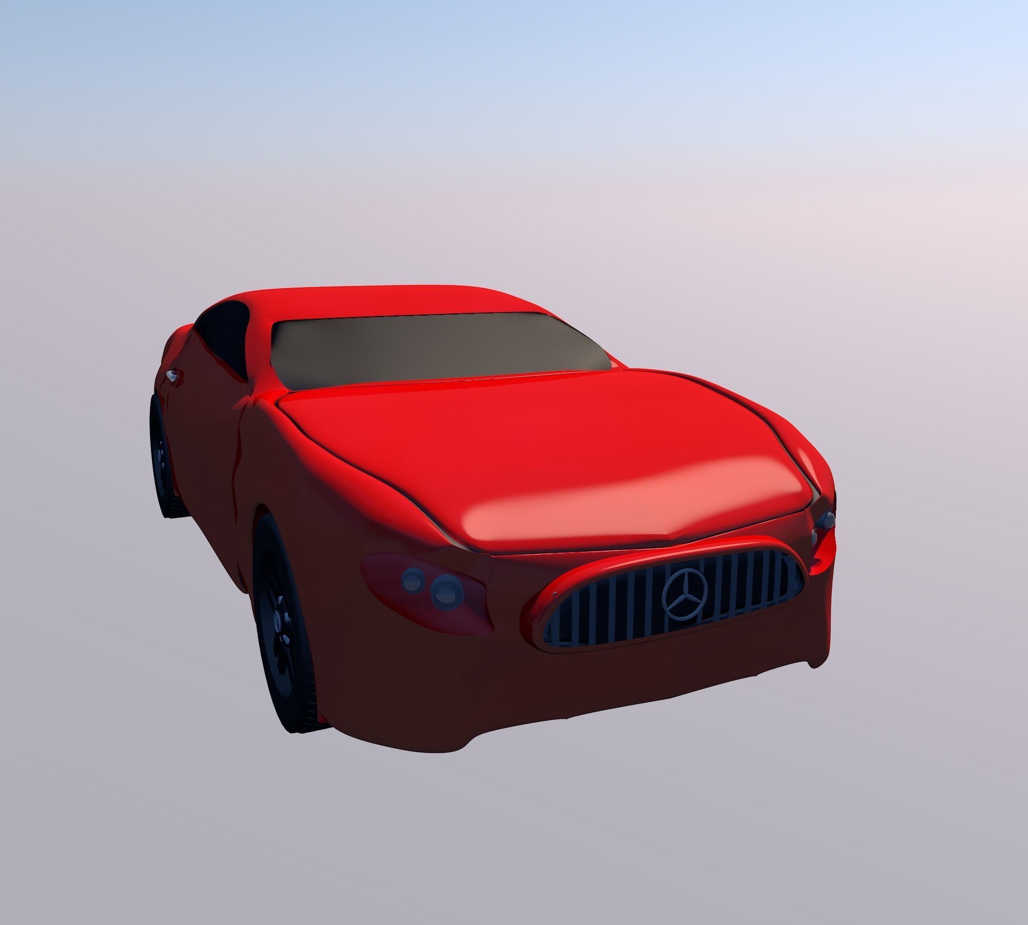 MERCEDES  3D model_1
