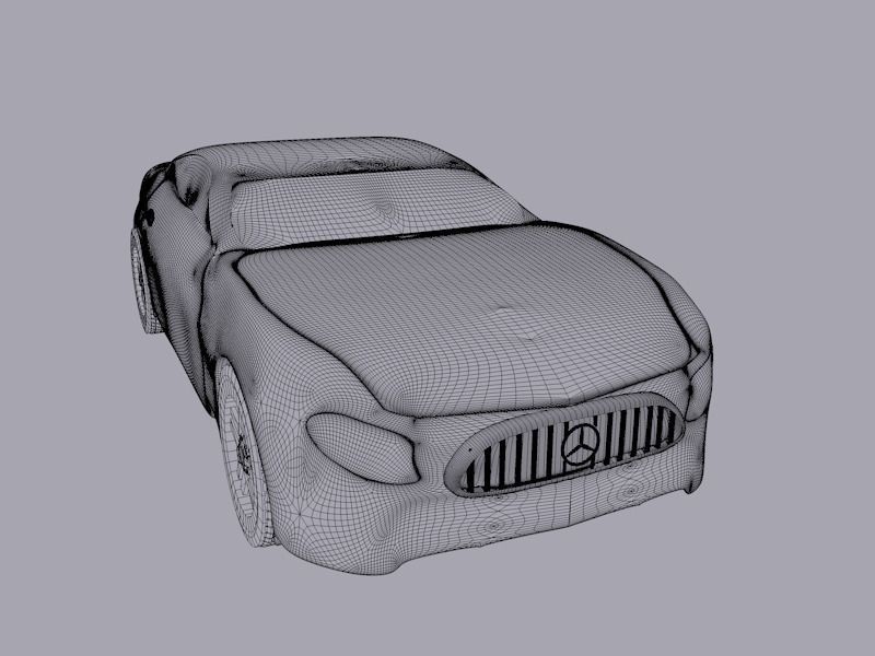 MERCEDES  3D model_6