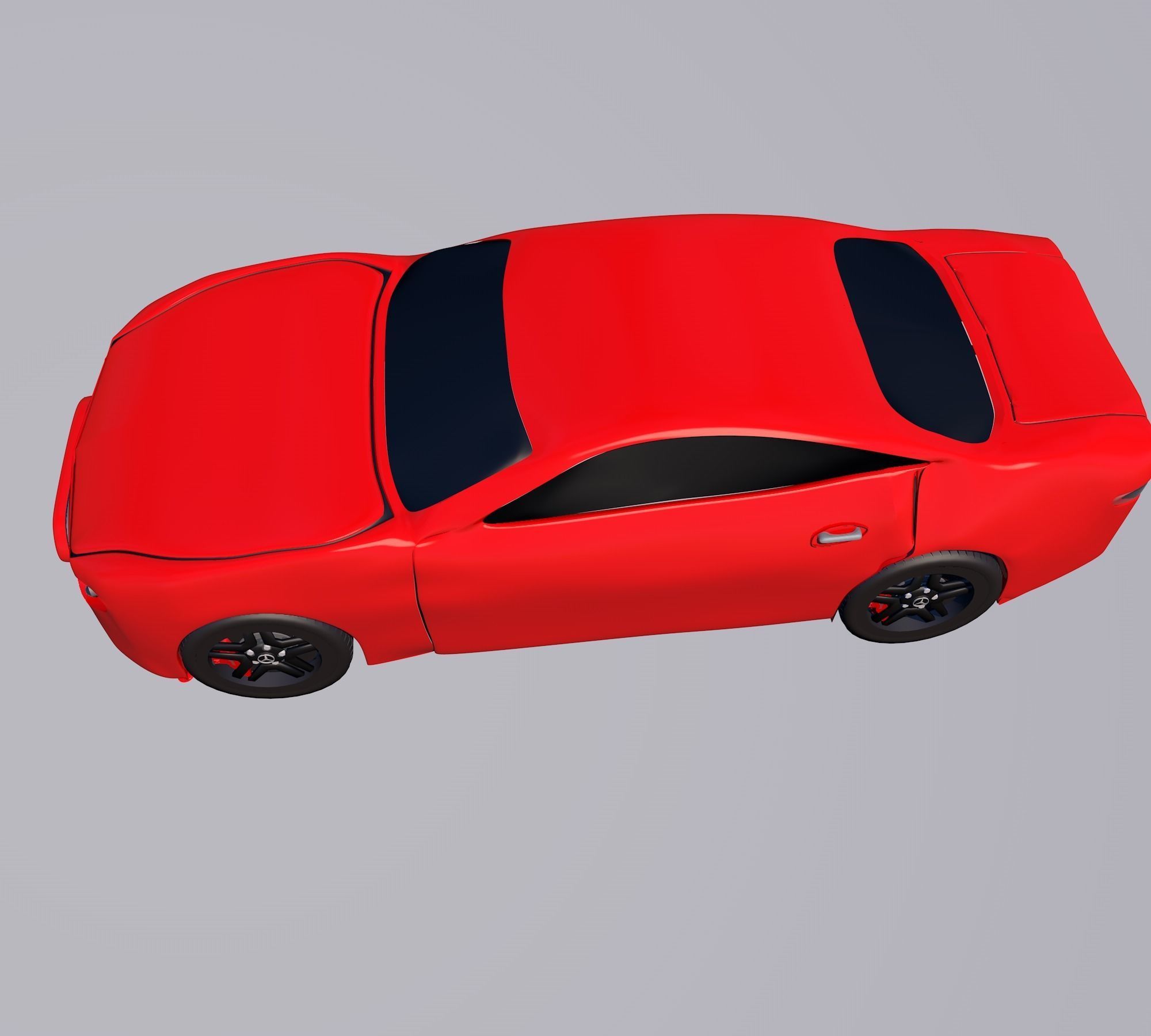 MERCEDES  3D model_3