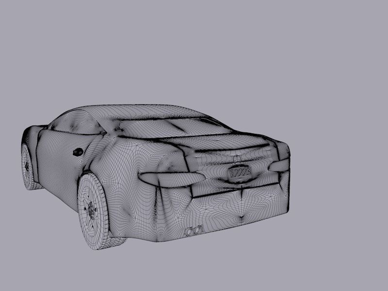 MERCEDES  3D model_7