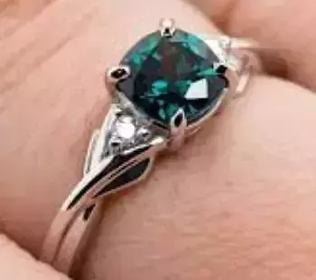 Diamond Solitaire Ring Jewellery for Women 3D print model