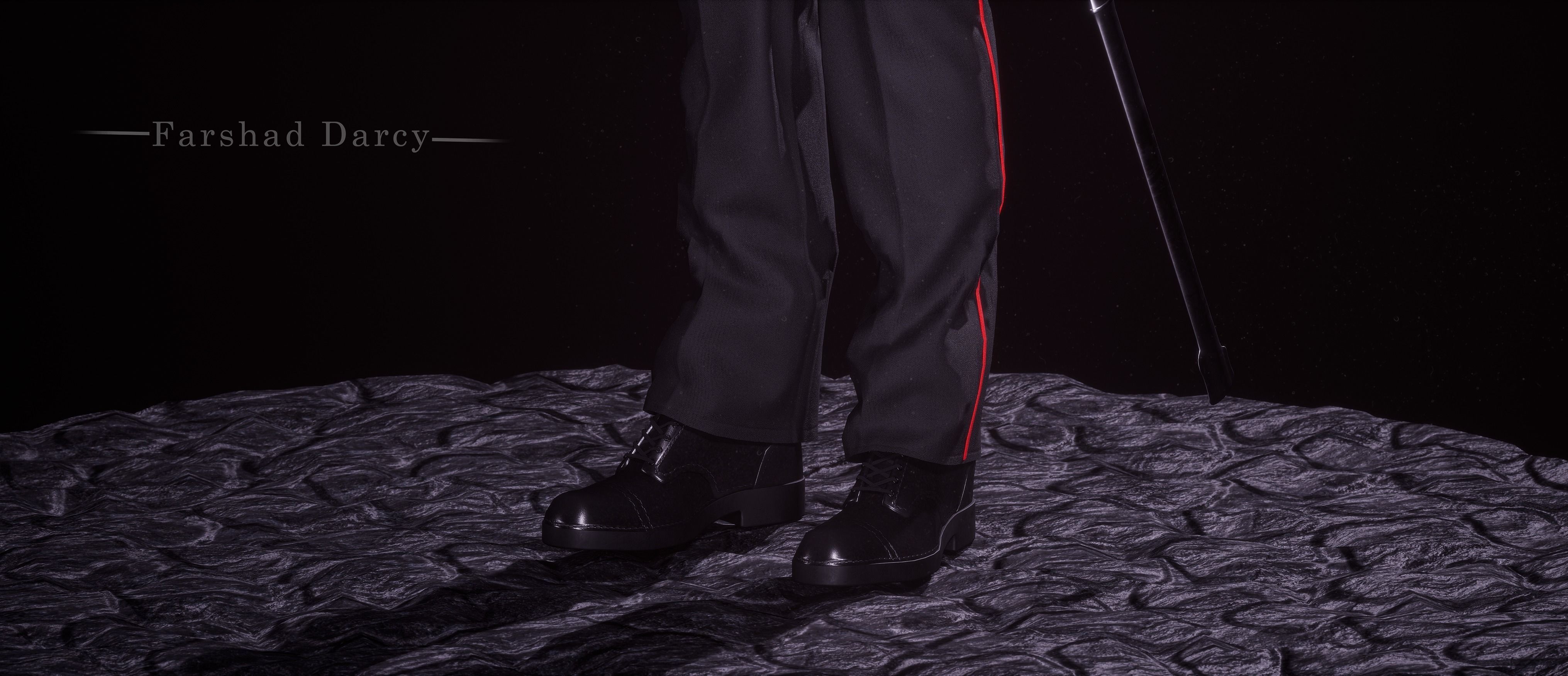 British kings guard Low-poly 3D model_16