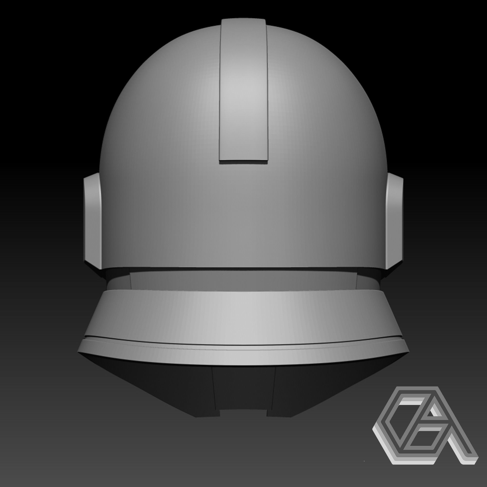 Star Wars - Praetorian Guard helmet 3D print model_4