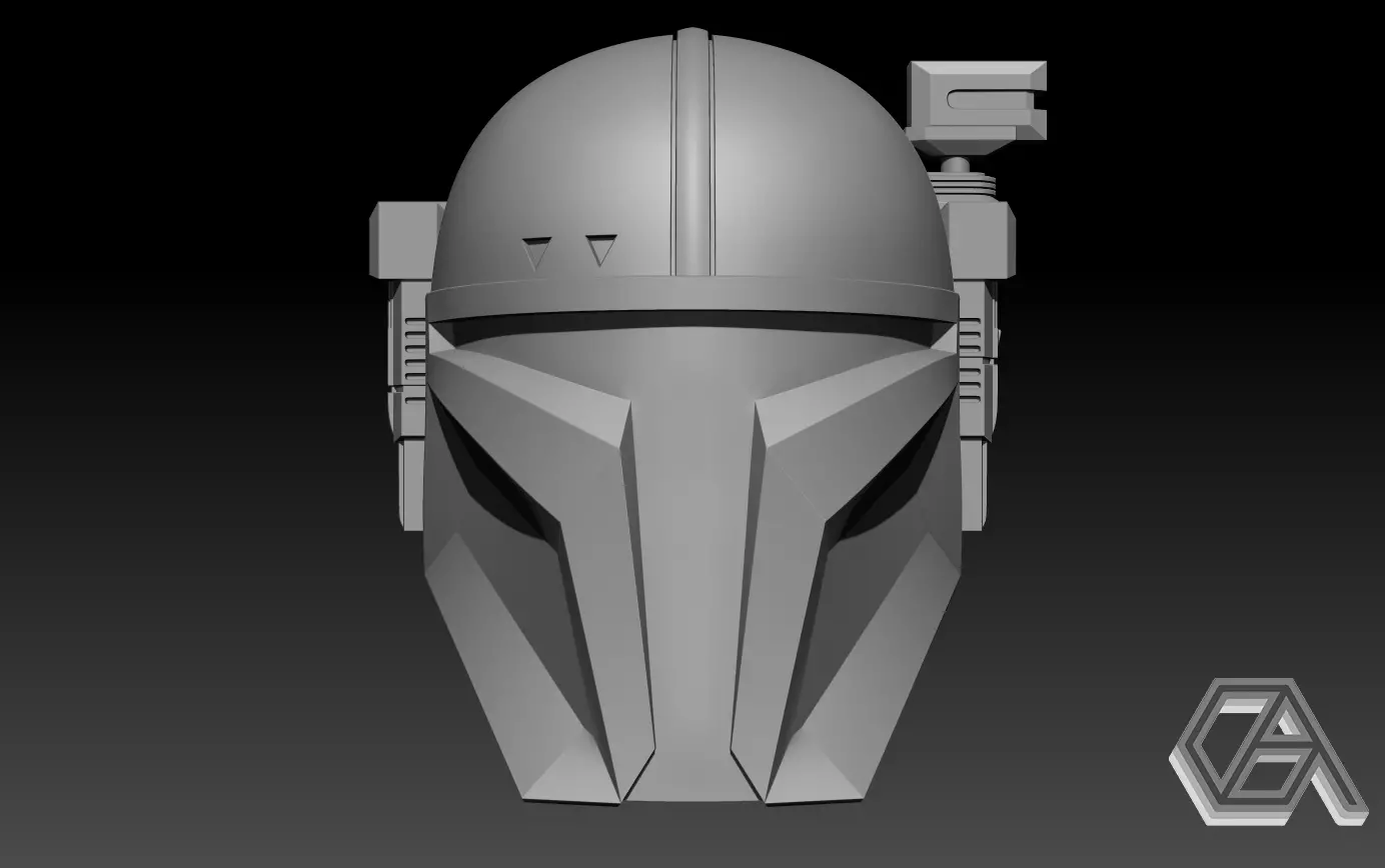 Star Wars - Paz Fizsla Mandalorian Helmet 3D print model