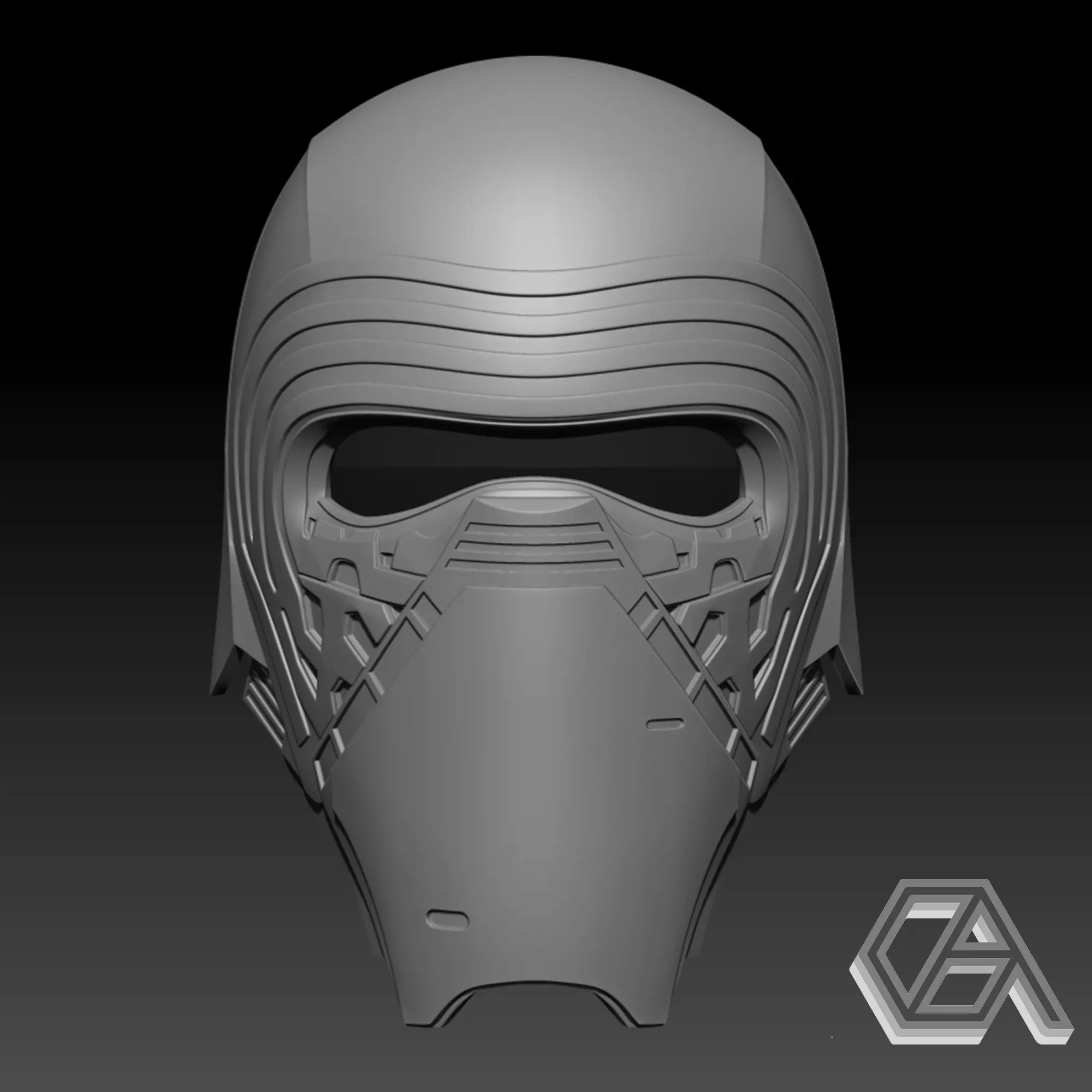 Star Wars - Kylo Ren Helmet 3D print model