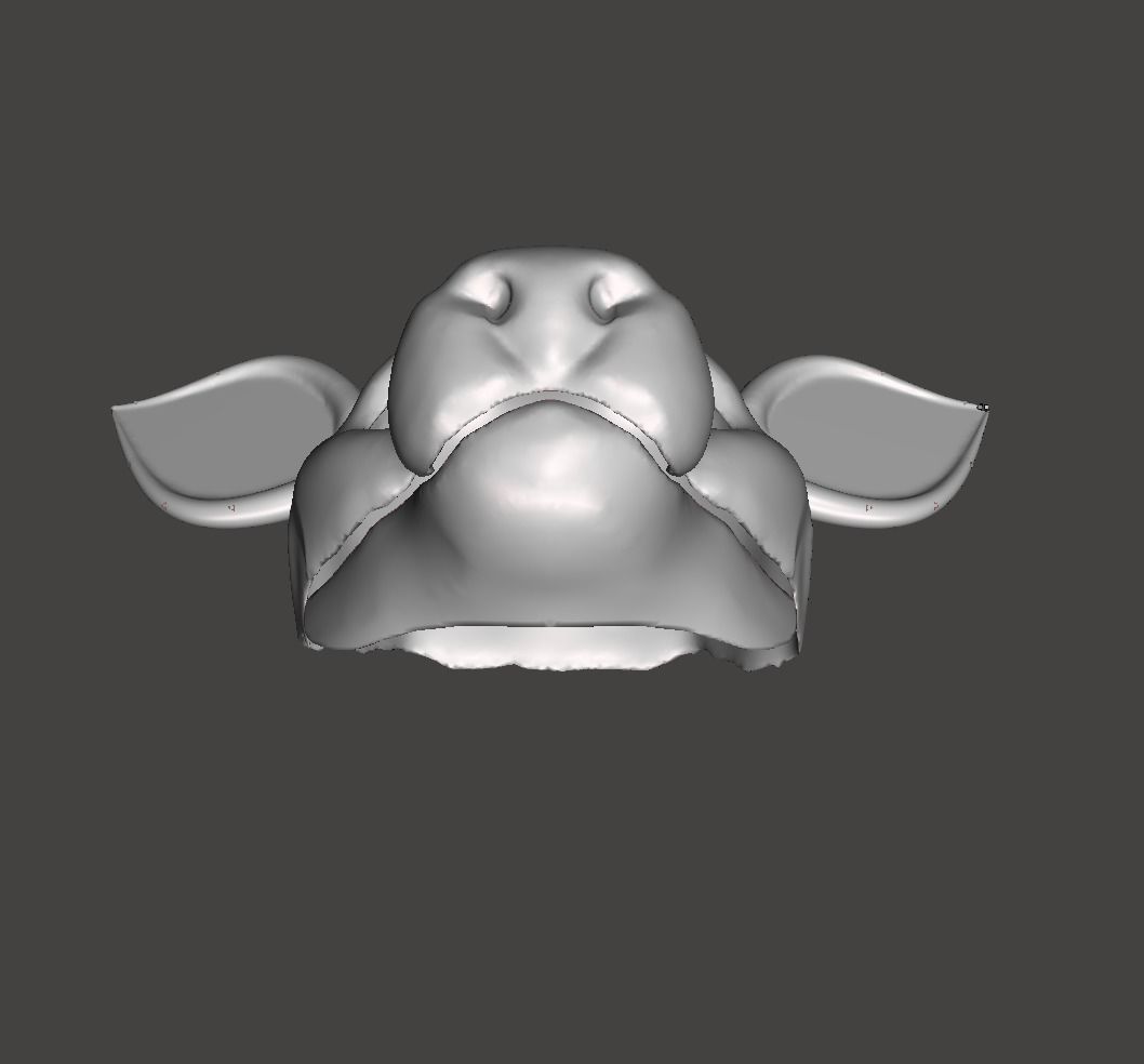Fursuit cow 3D print model_2