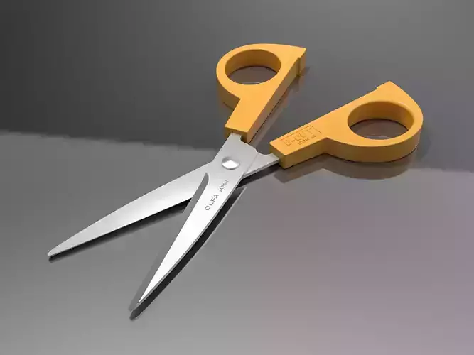 OLFA  yellow scissors