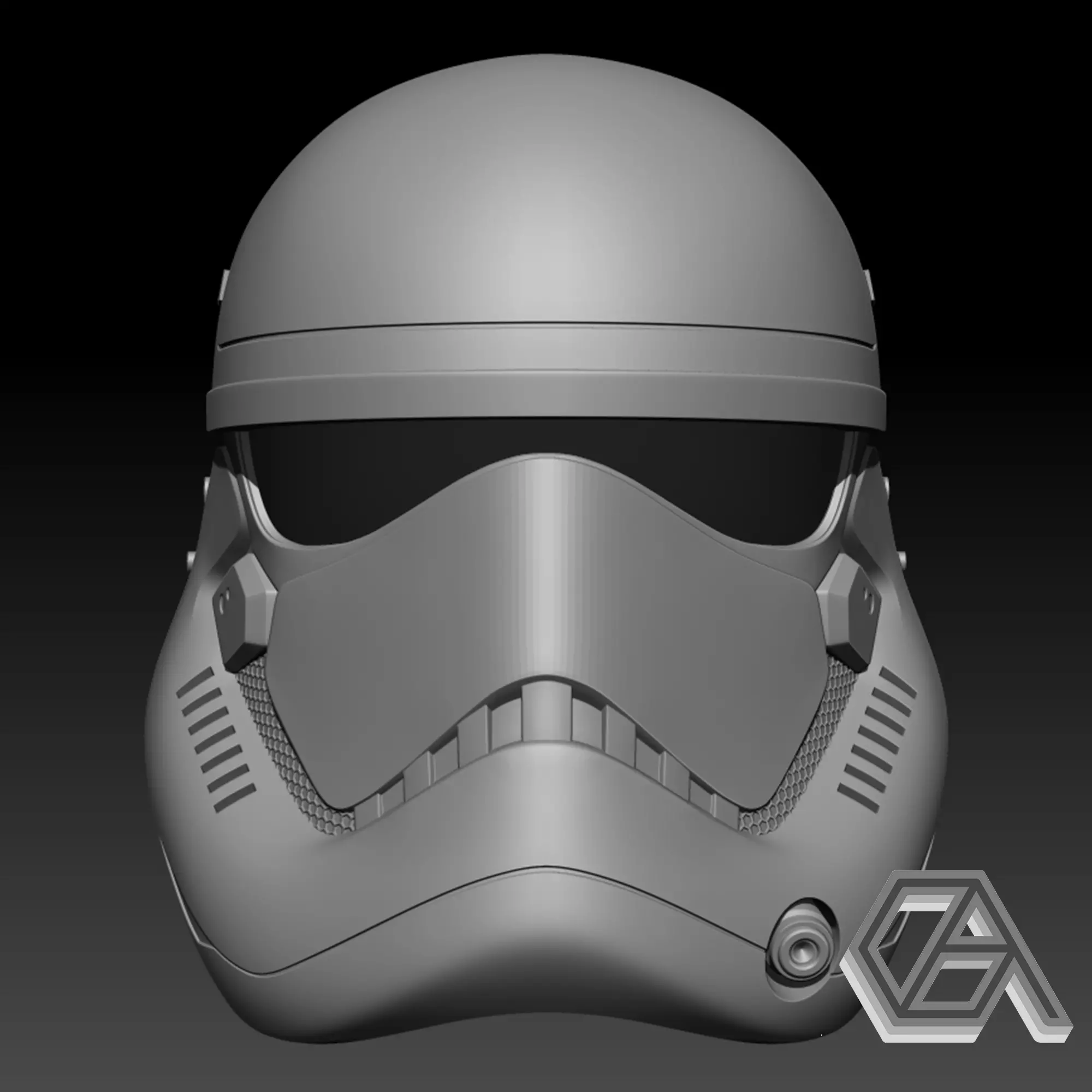 Star Wars - First Order Stormtrooper helmet 3D print model