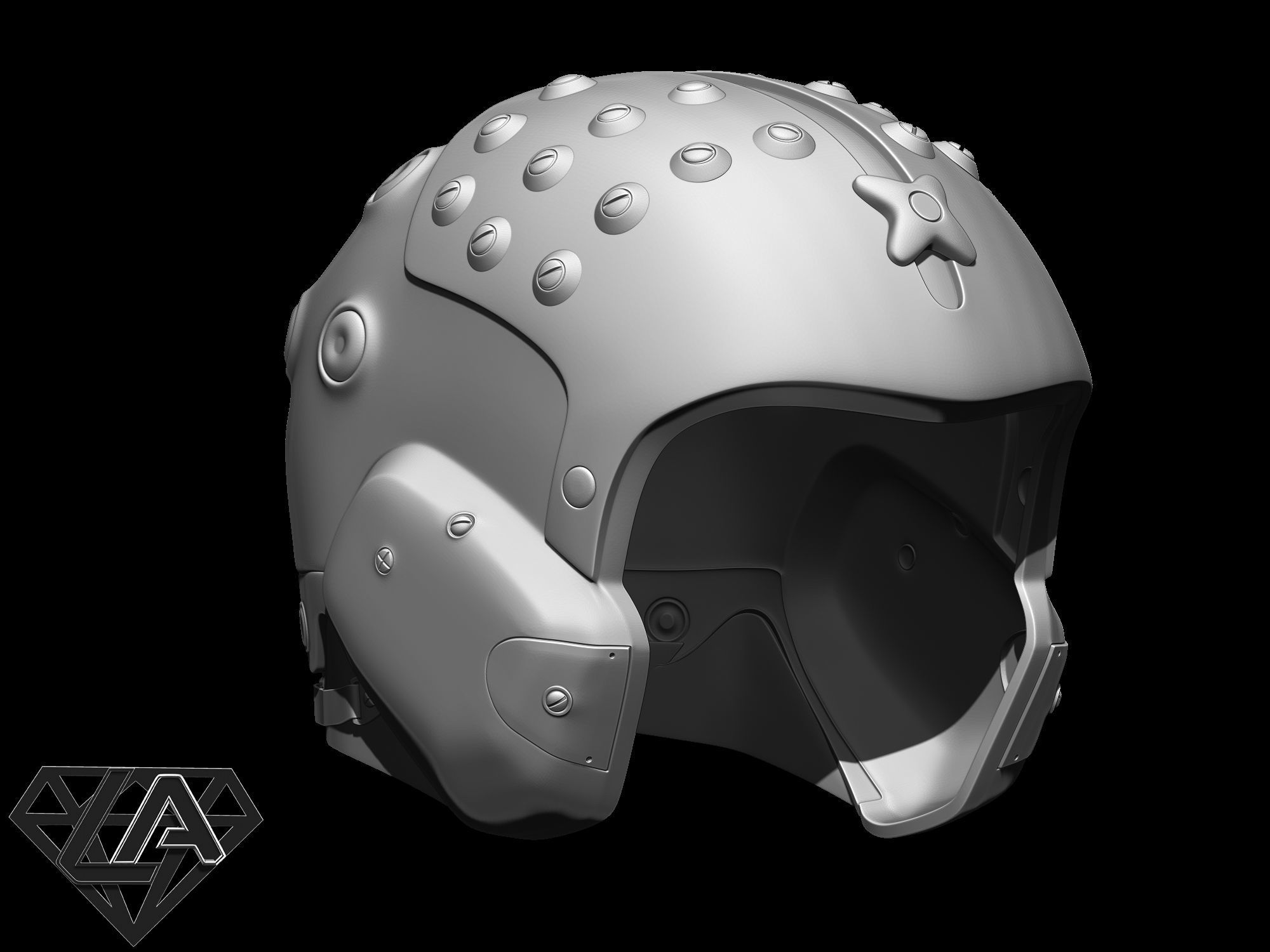 Metro exodus helmet 3D print model_2