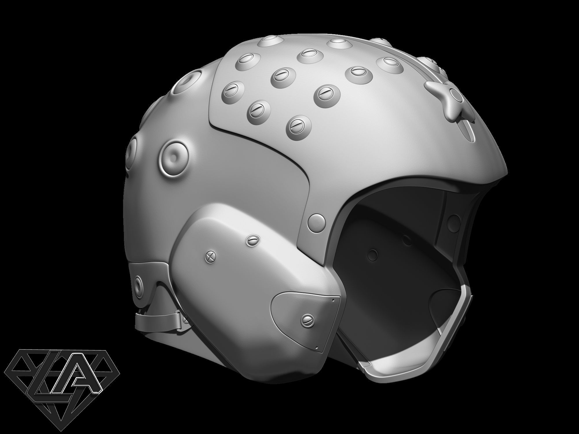 Metro exodus helmet 3D print model_3