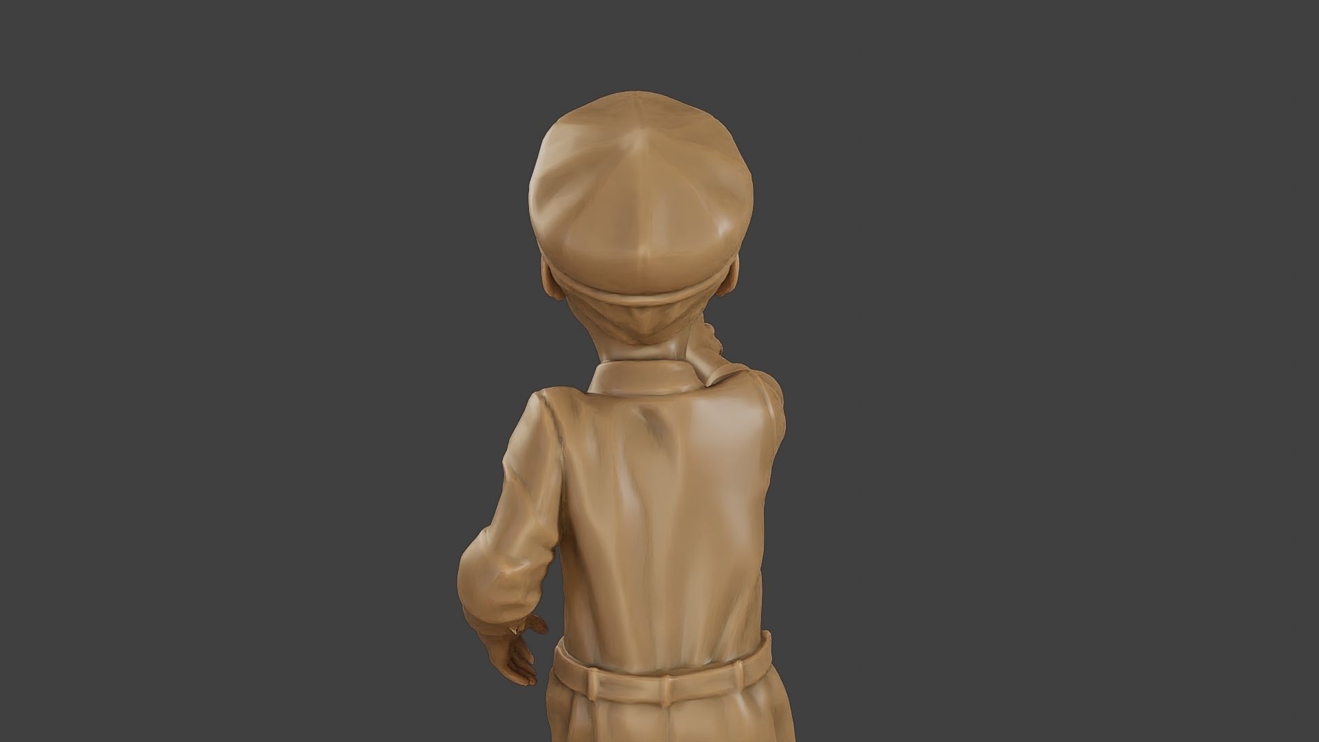 ww2 Scared Little Boy SLB1 004 3D print model_21