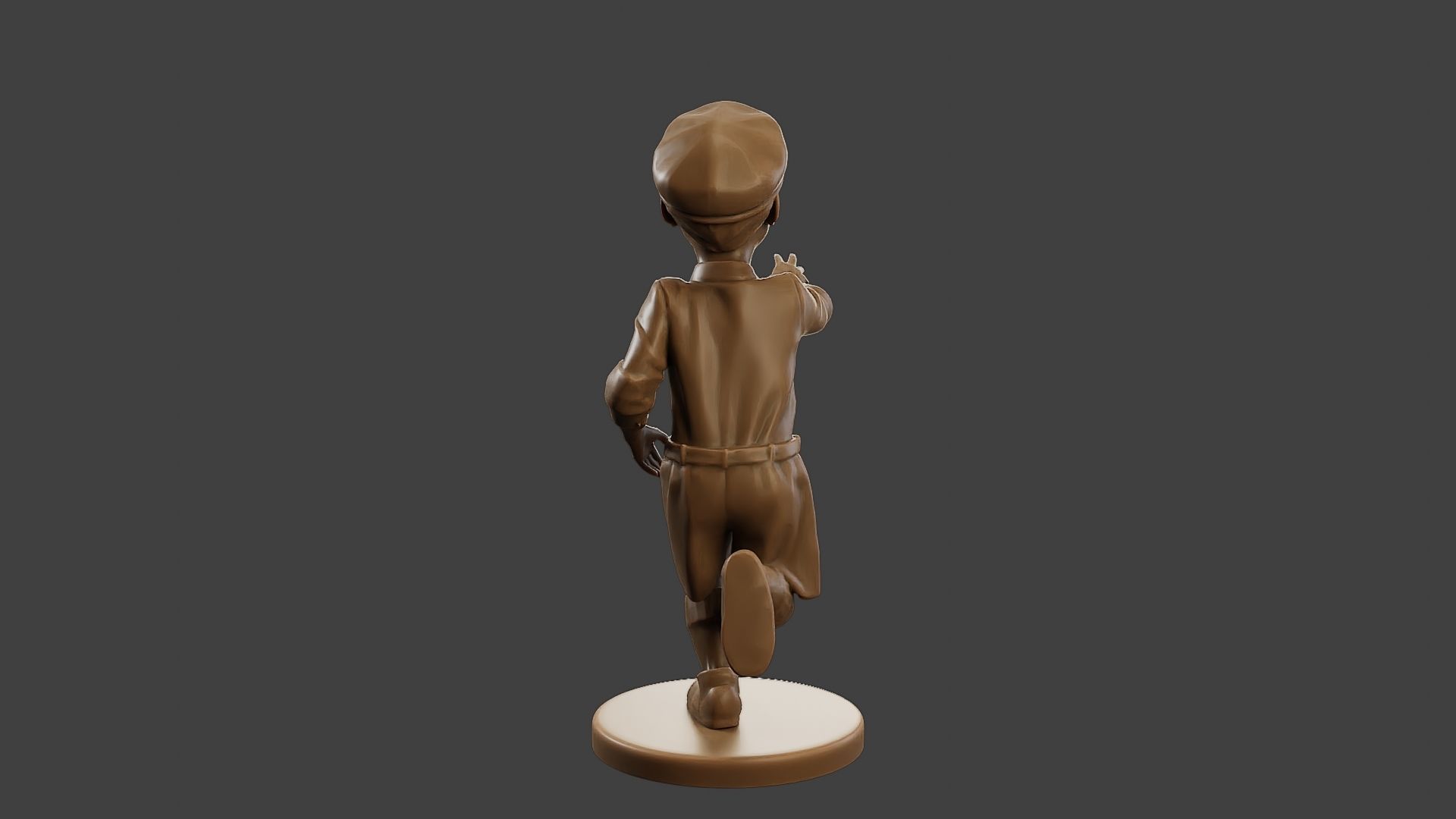 ww2 Scared Little Boy SLB1 004 3D print model_6