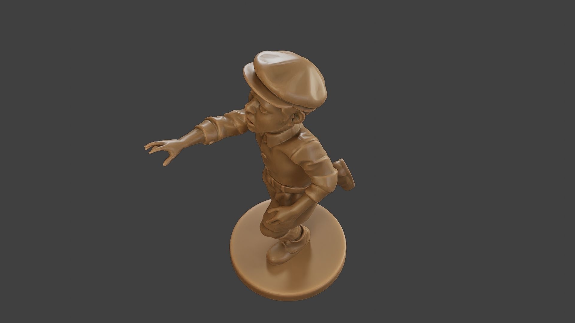 ww2 Scared Little Boy SLB1 004 3D print model_15