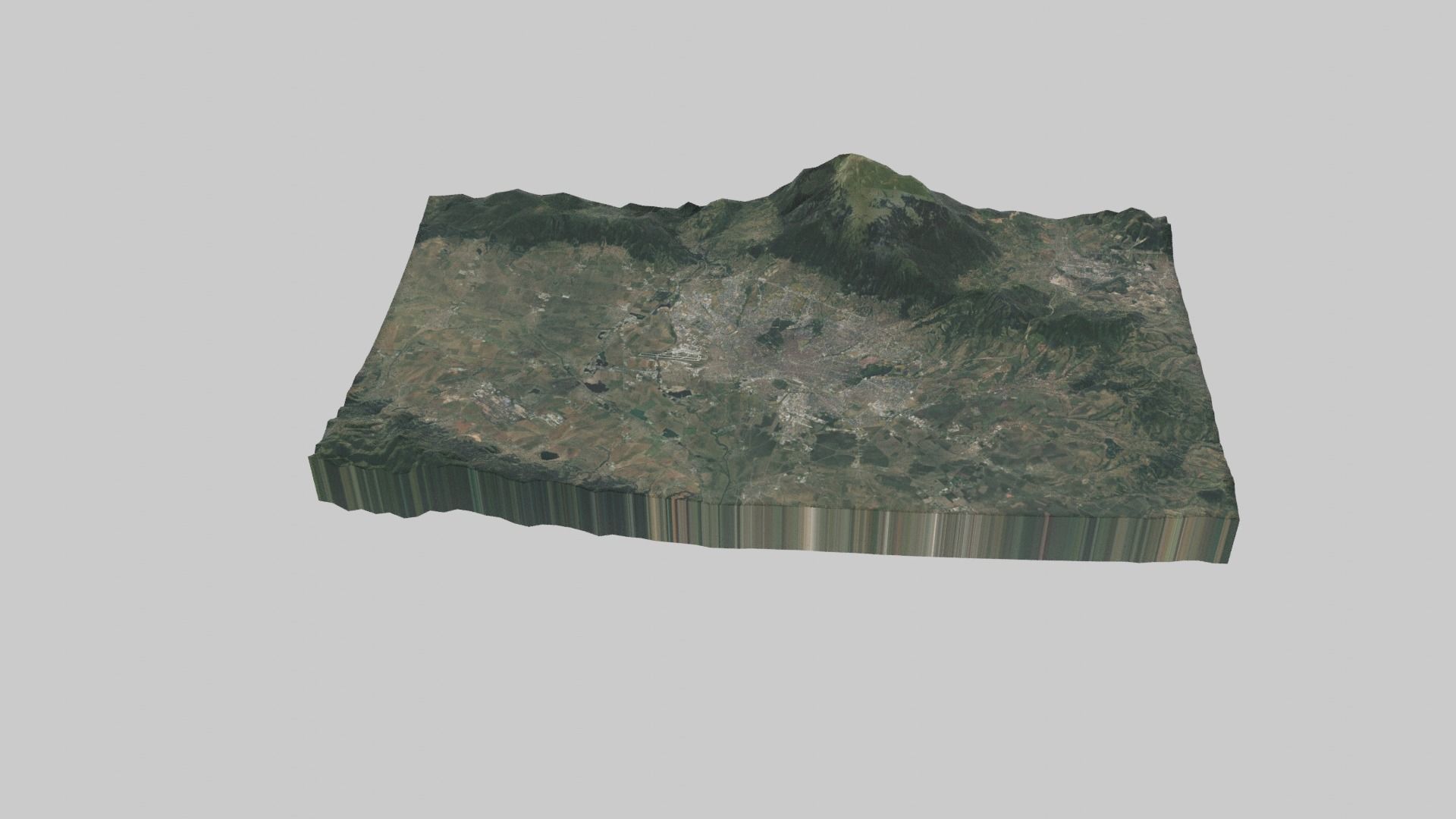 SOFIA City Low-poly 3D model_4