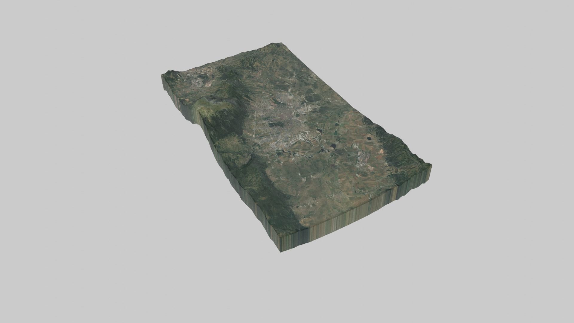 SOFIA City Low-poly 3D model_1