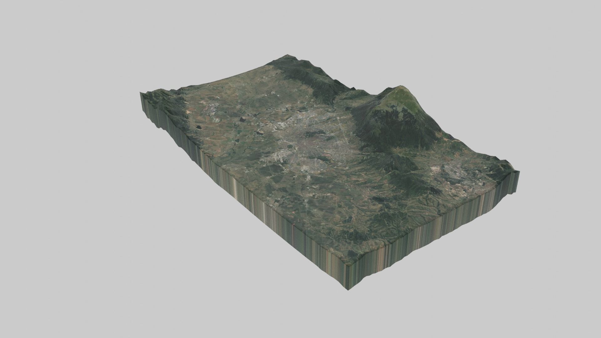 SOFIA City Low-poly 3D model_5