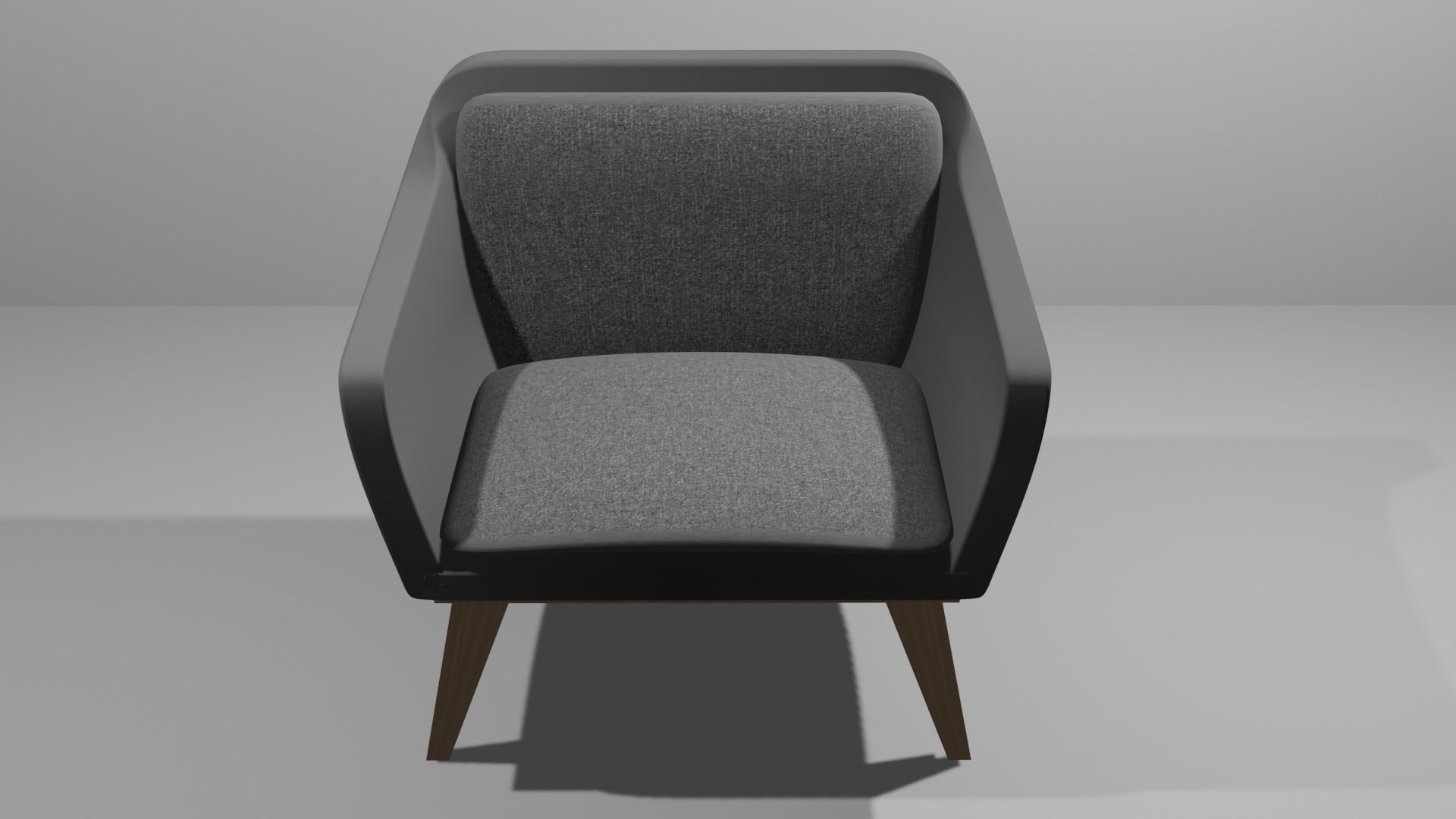 Chair 3D Model Low-poly 3D model_7
