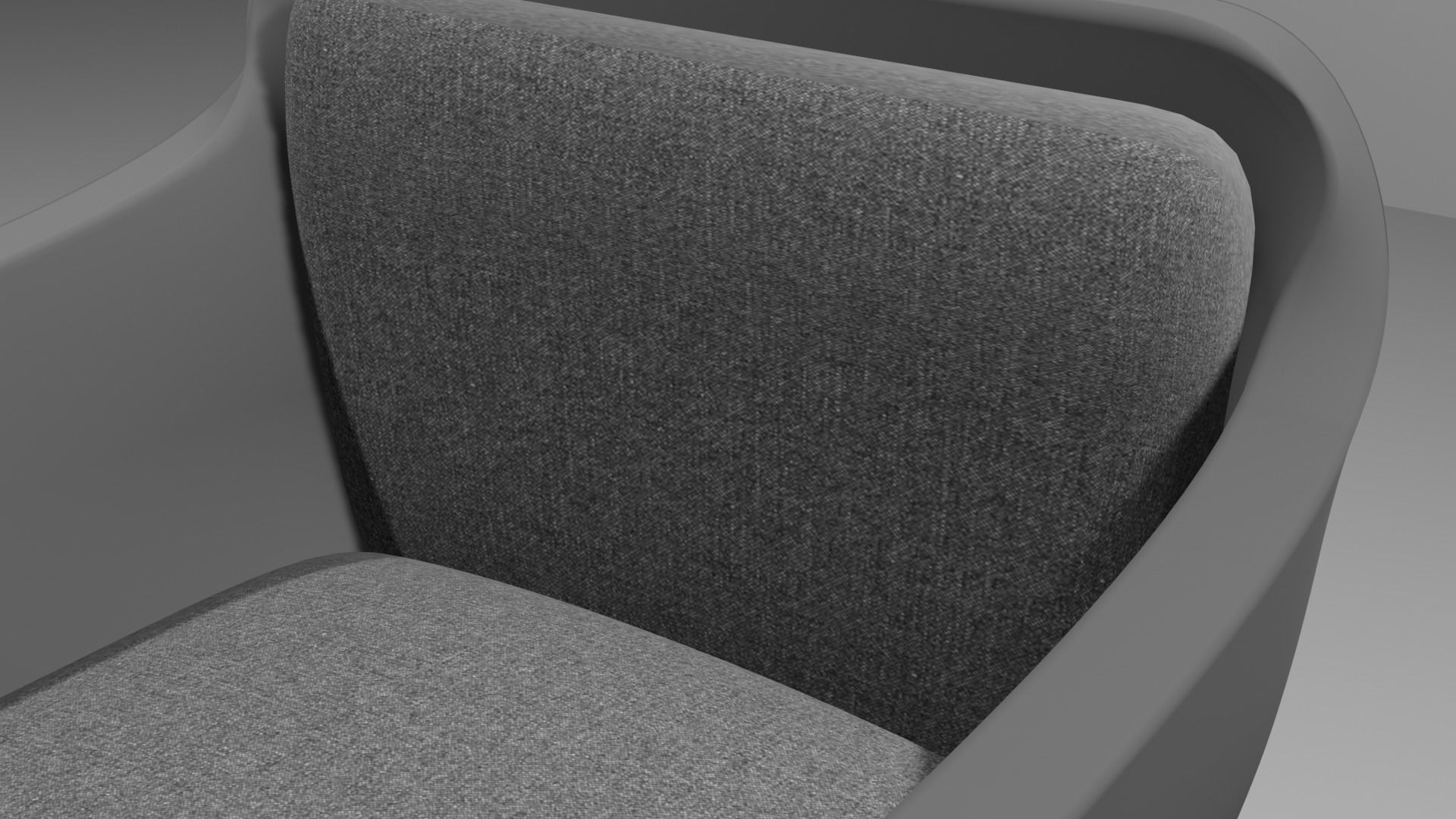 Chair 3D Model Low-poly 3D model_11