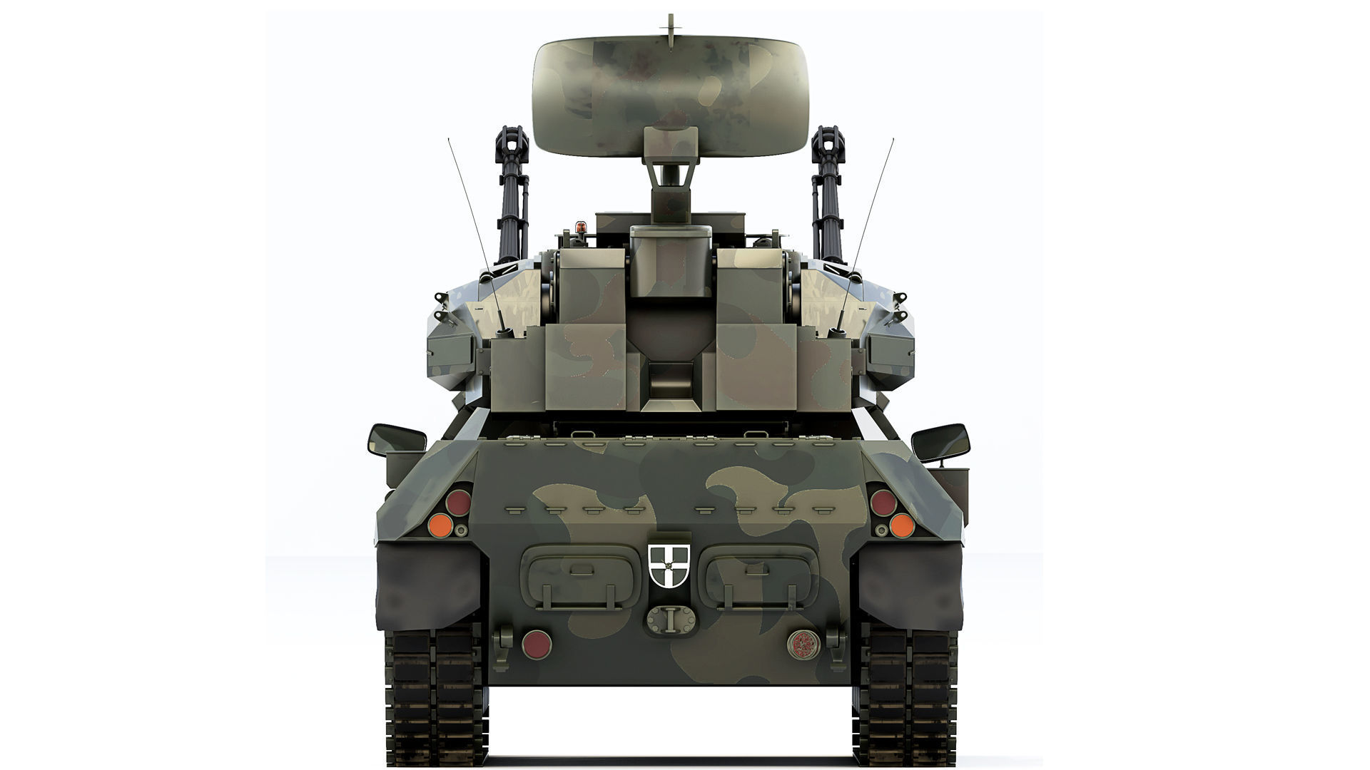 FlakPz 2 Gepard 1A2 2006 3D model_3