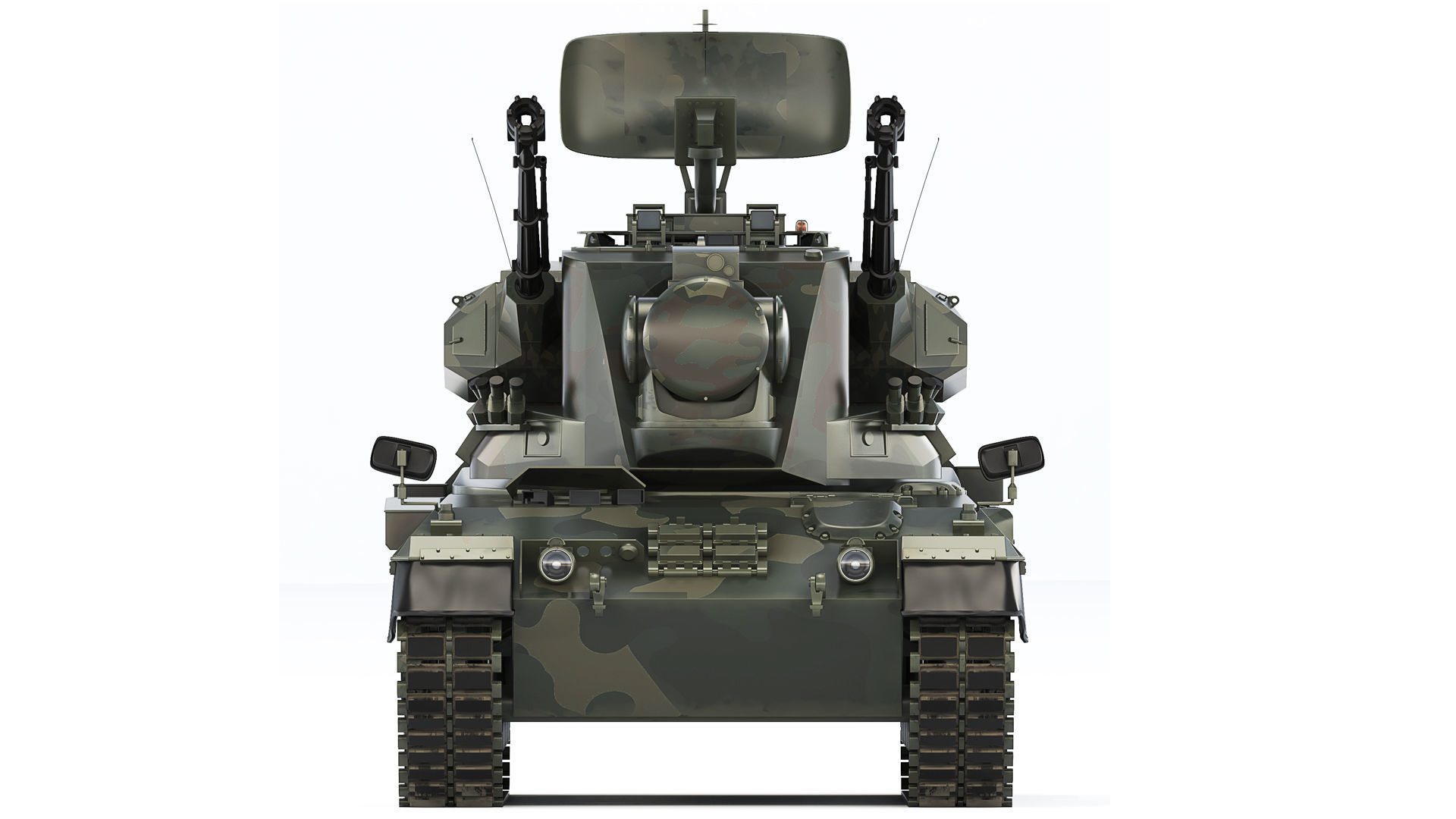 FlakPz 2 Gepard 1A2 2006 3D model_7