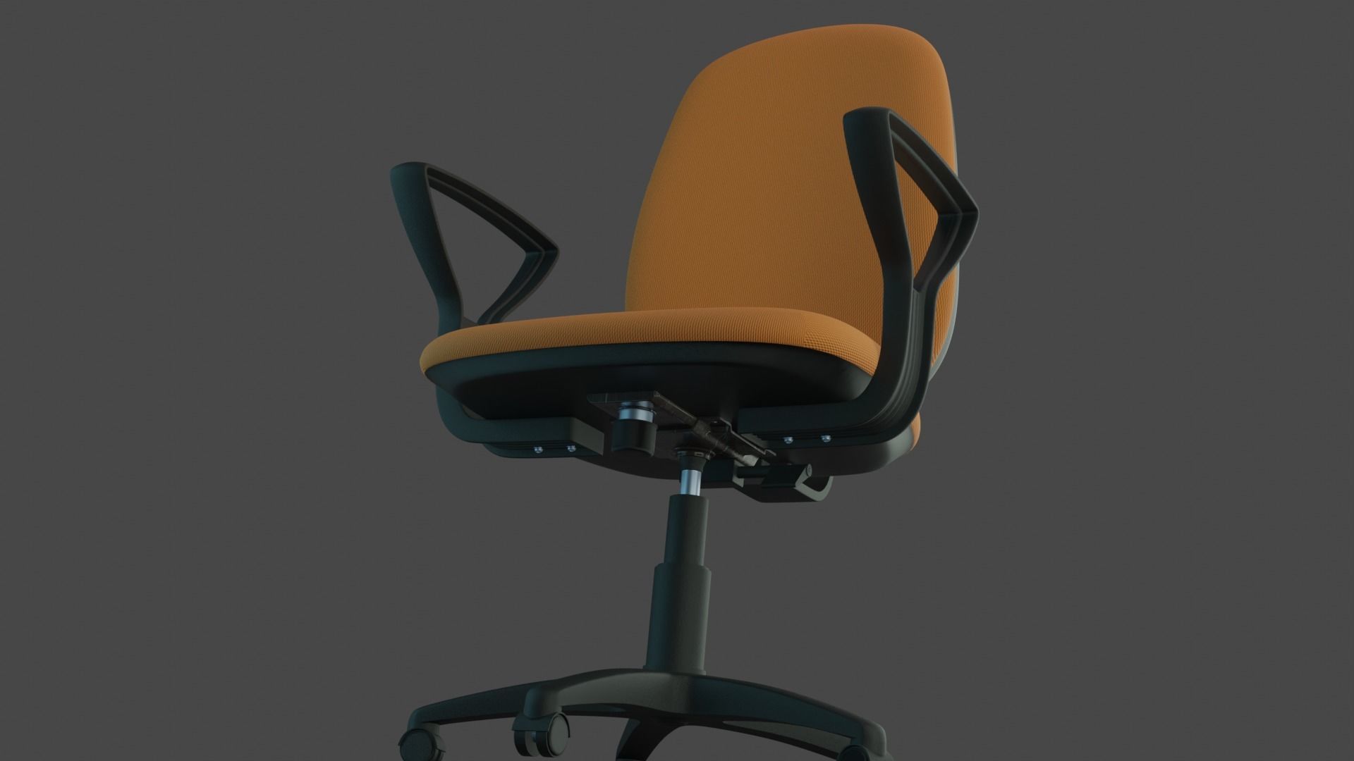 Blender Chair 3D model_4