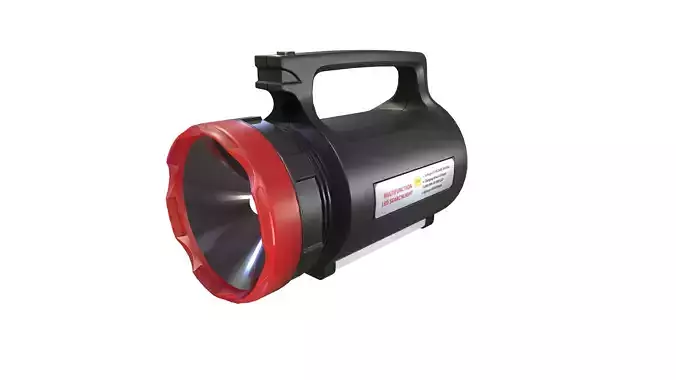 Flashlight Low-poly PBR