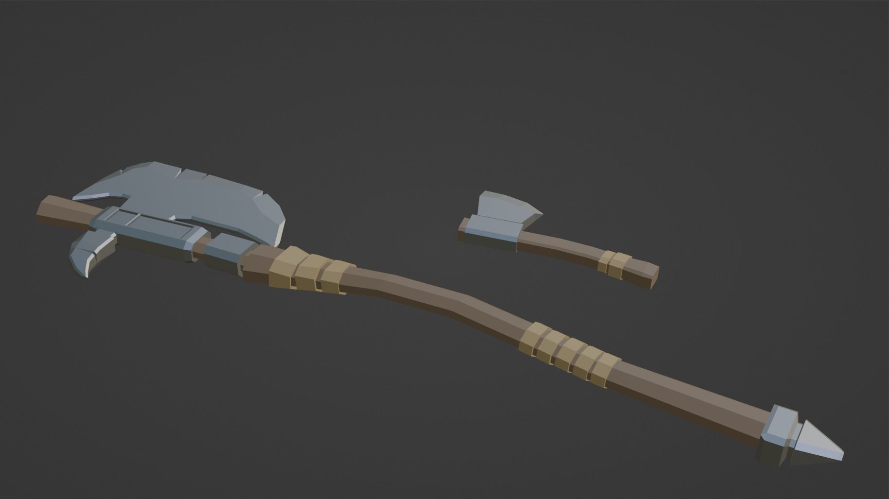 Low poly pack Low-poly 3D model_6