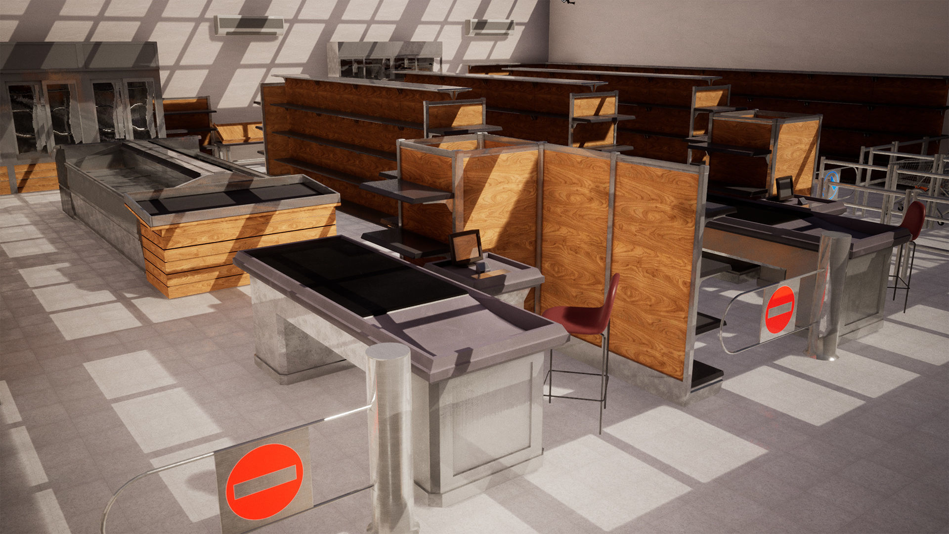 Store Props 21 Assets Low-poly 3D model_16