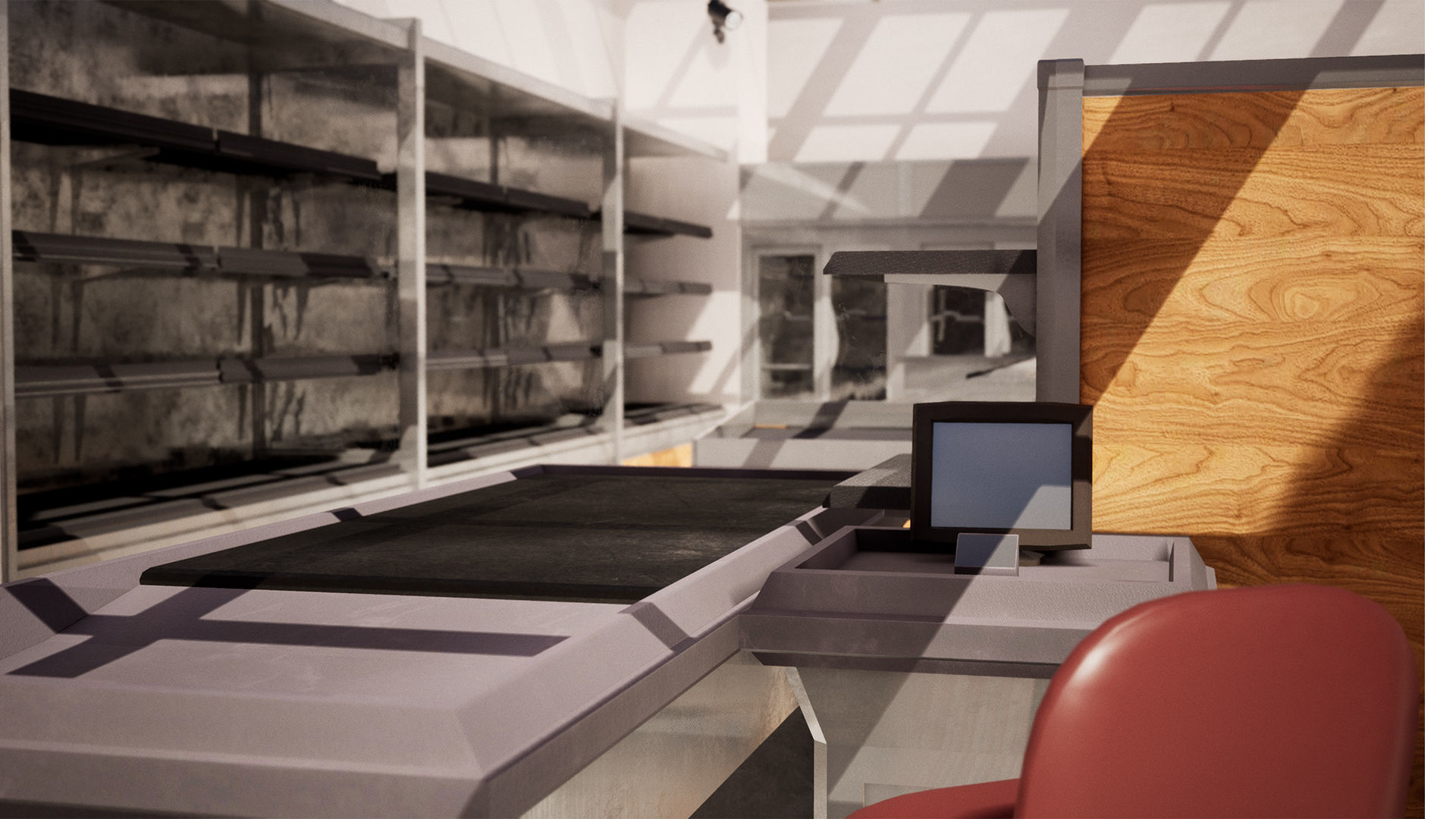 Store Props 21 Assets Low-poly 3D model_15