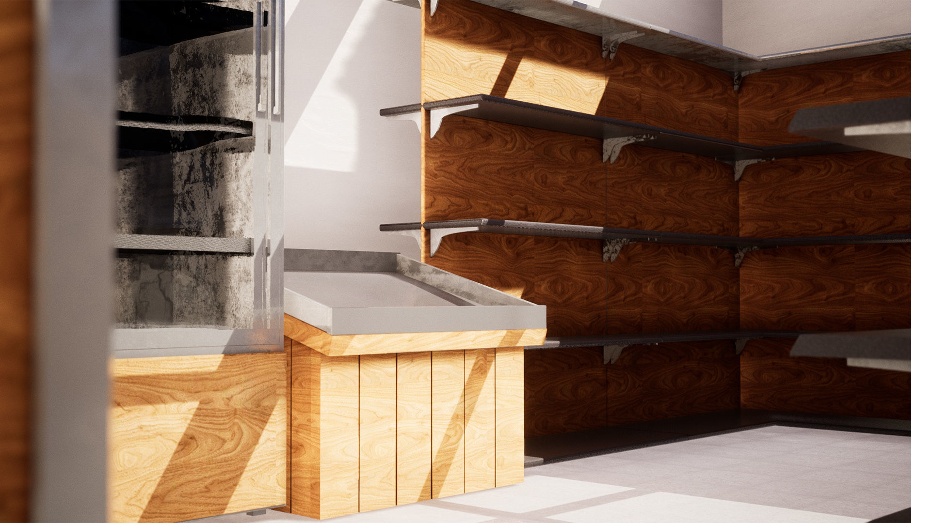 Store Props 21 Assets Low-poly 3D model_8