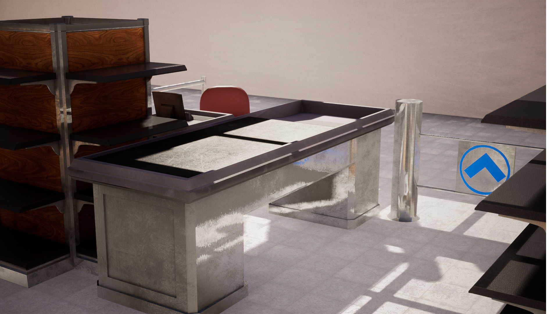 Store Props 21 Assets Low-poly 3D model_5