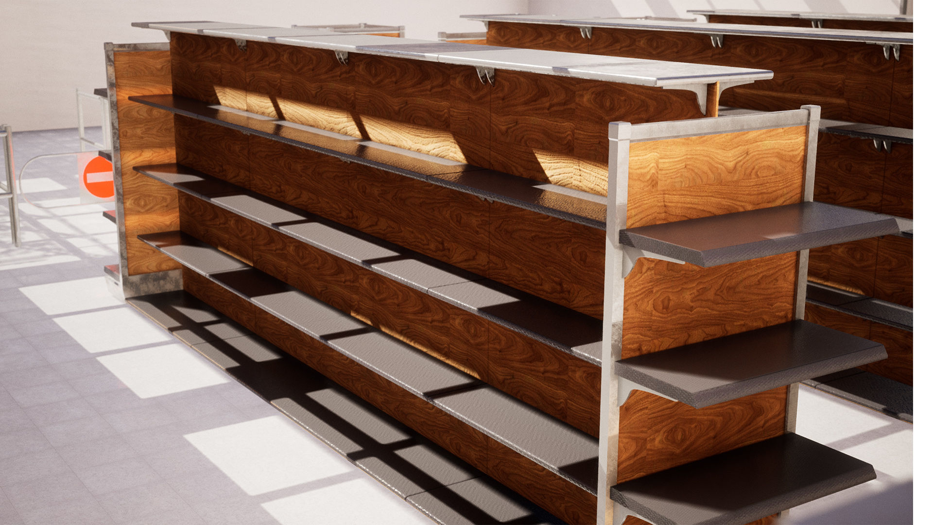 Store Props 21 Assets Low-poly 3D model_4