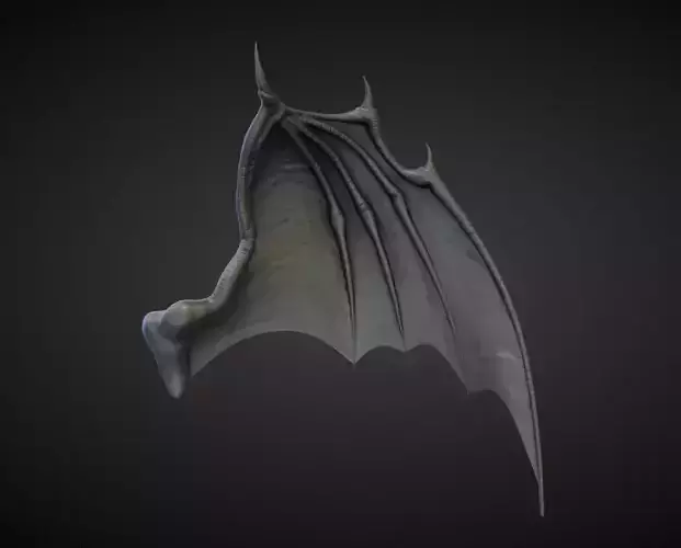 WING29 high poly sculpt