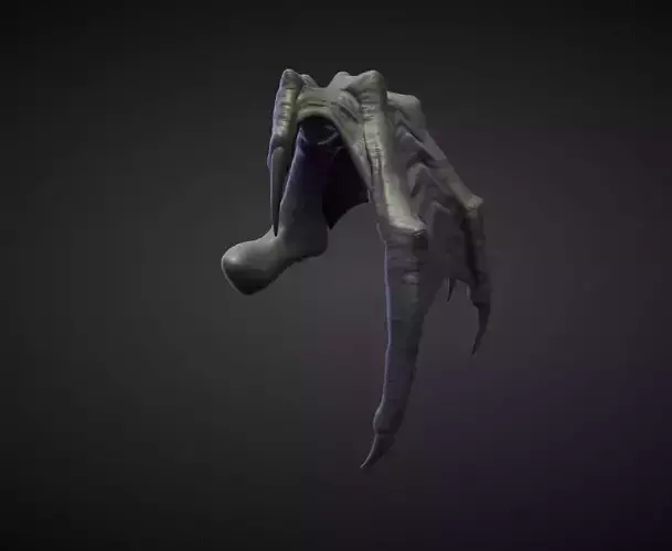 WING31 high poly sculpt