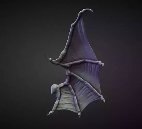 WING41 high poly sculpt